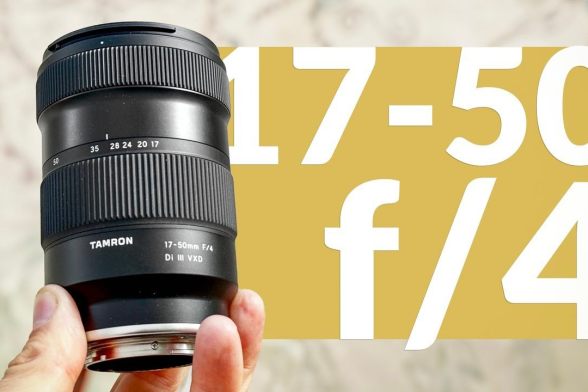 Tamron 17 50mm f 4 Di III VXD Full frame UNIQUE lens review