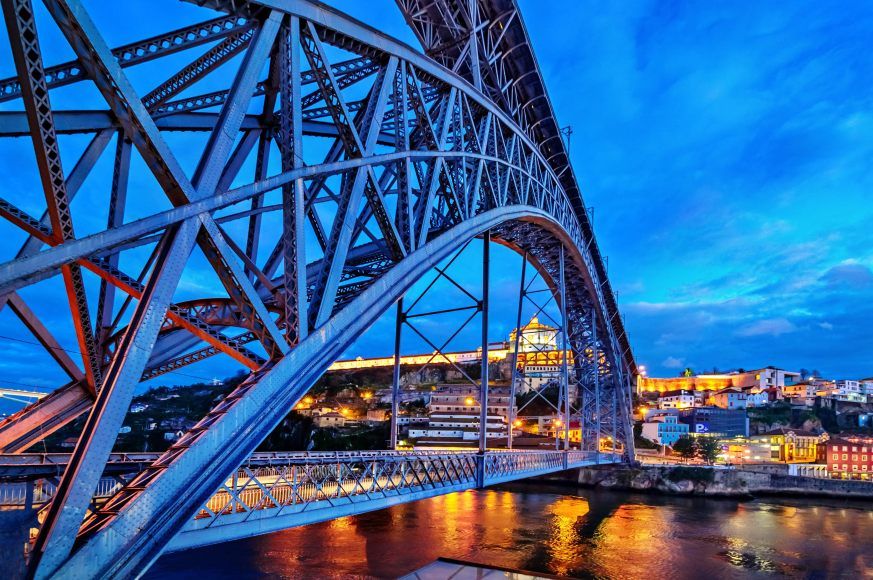 Ponte de D  Lu� s  Porto