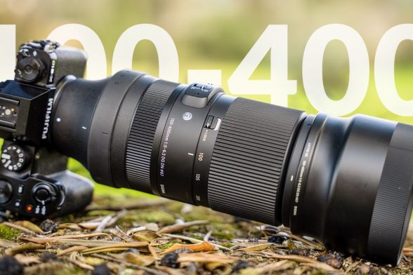 Sigma 100 400 mm f 5 6 3 Fuji X Great Lens for GREAT PRICE