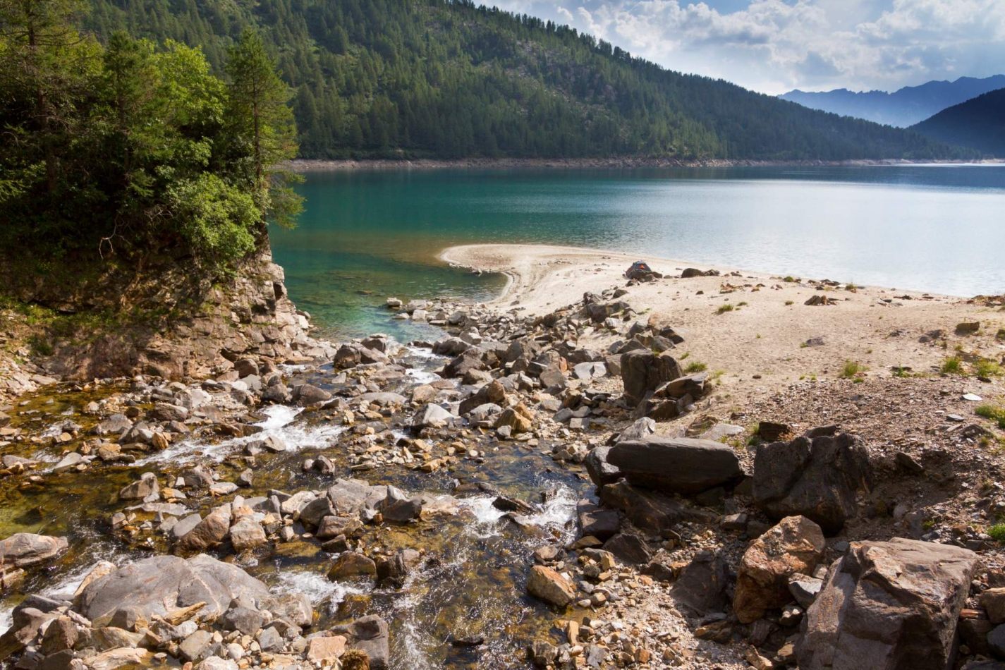 Storvandre: Ritom Lake