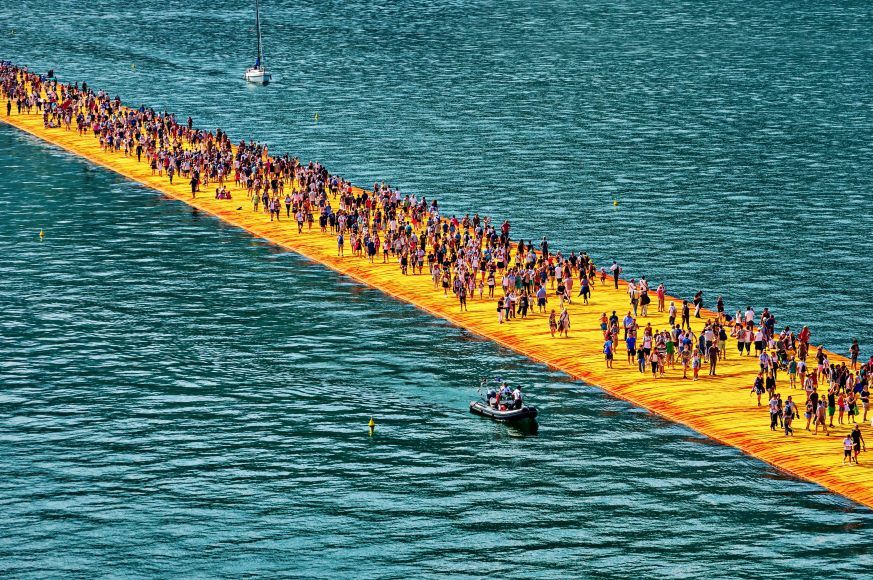 The Floating Piers by Christo