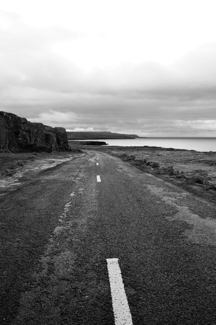 Coastline of the Burren  County Clare