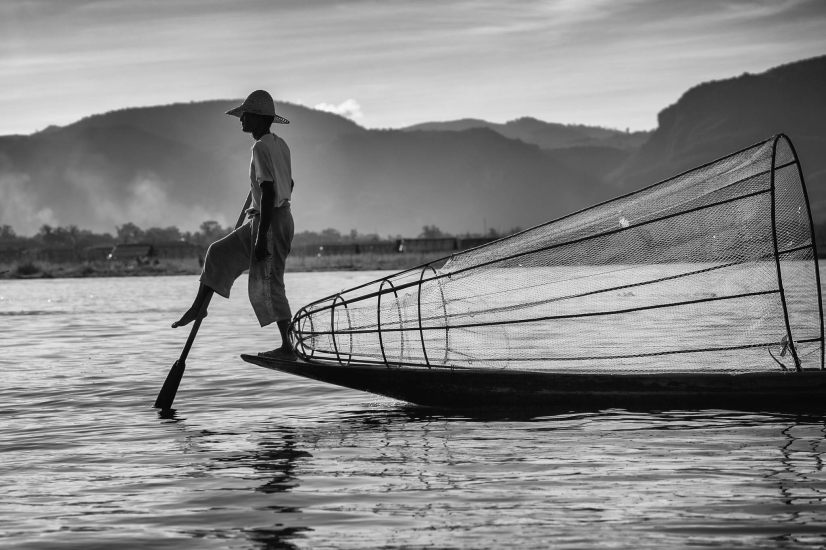 Inle Lake fisherman