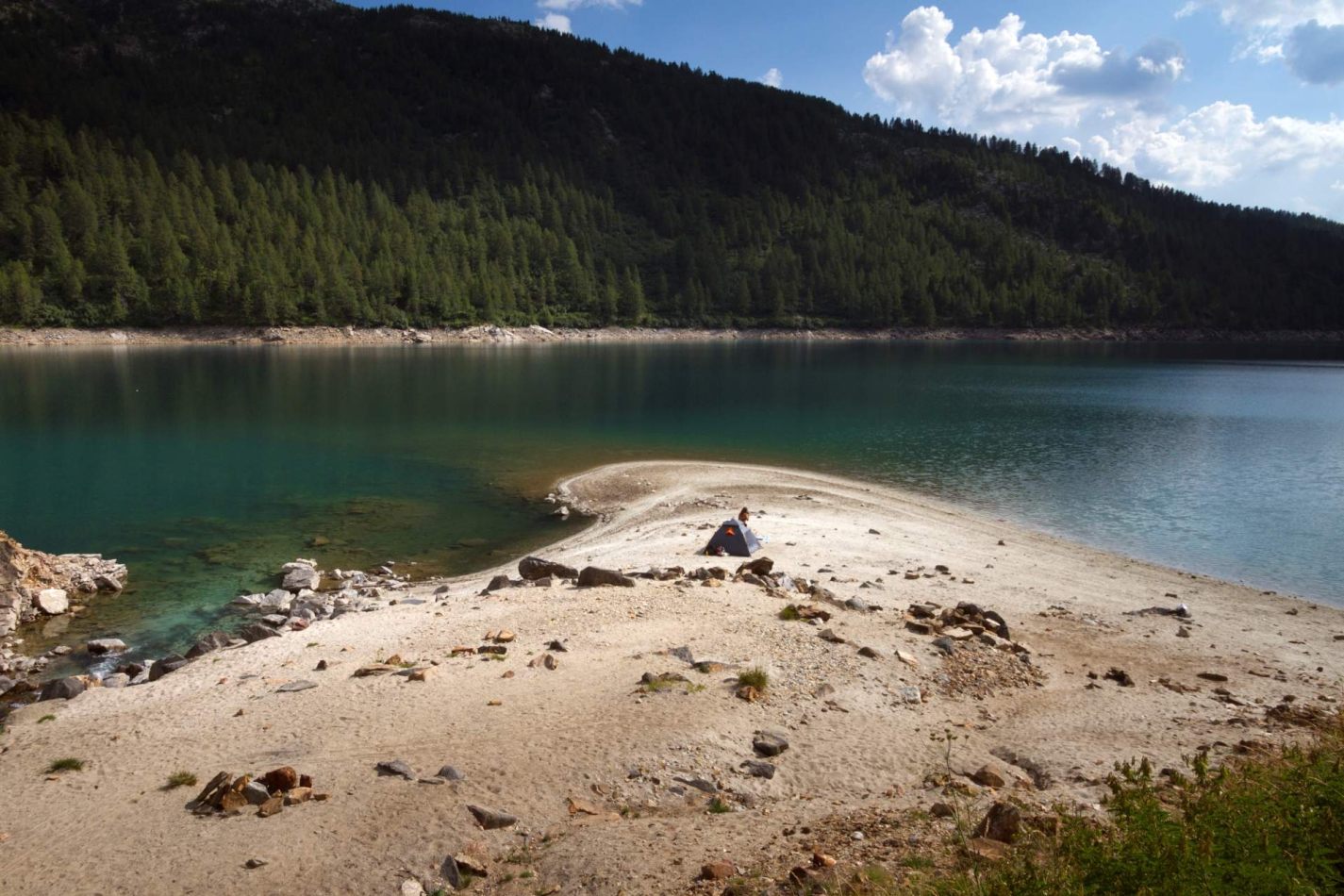 Storvandre: Ritom Lake