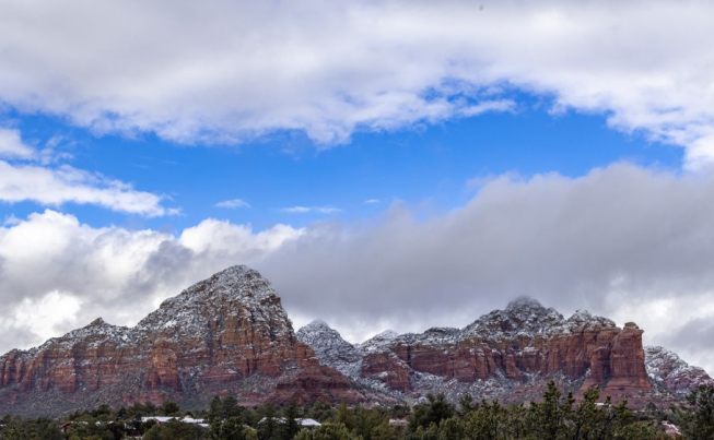 Sedona Snow is better than rain