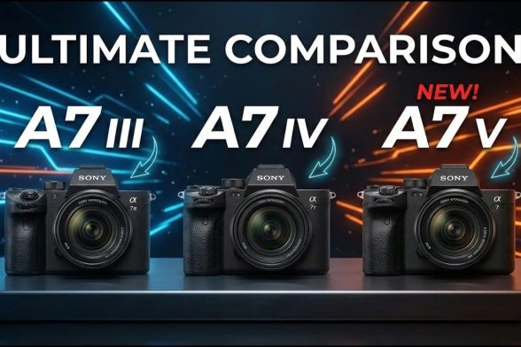 Sony A7 III vs A7 IV vs A7 V The ULTIMATE Comparison 2026
