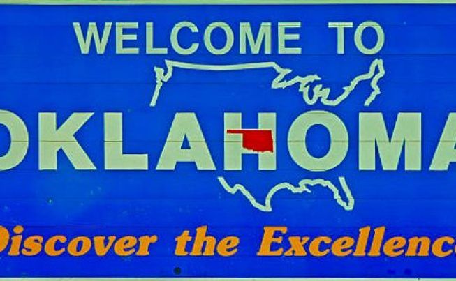 Texas to Oklahoma