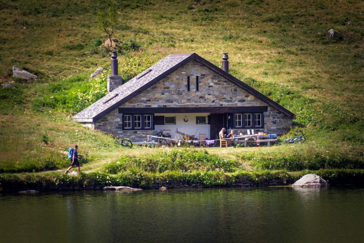 Storvandre: Ritom Lake