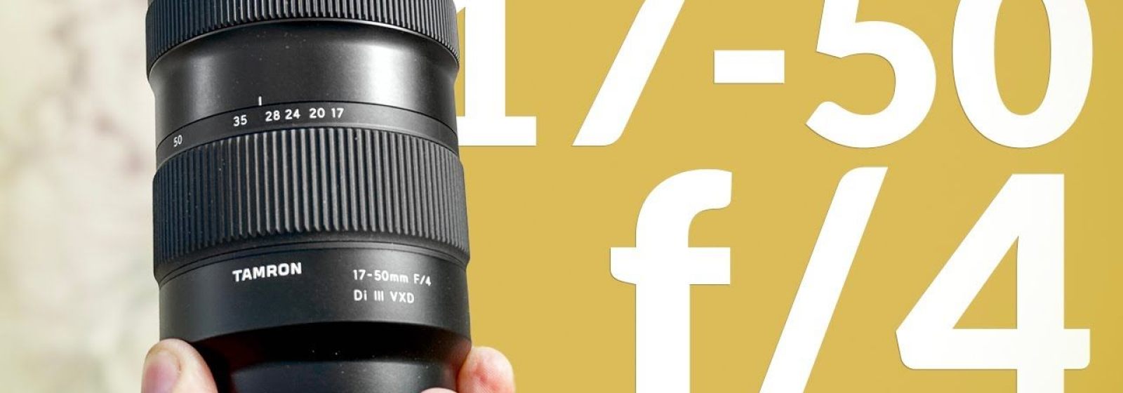 Tamron 17 50mm f 4 Di III VXD Full frame UNIQUE lens review