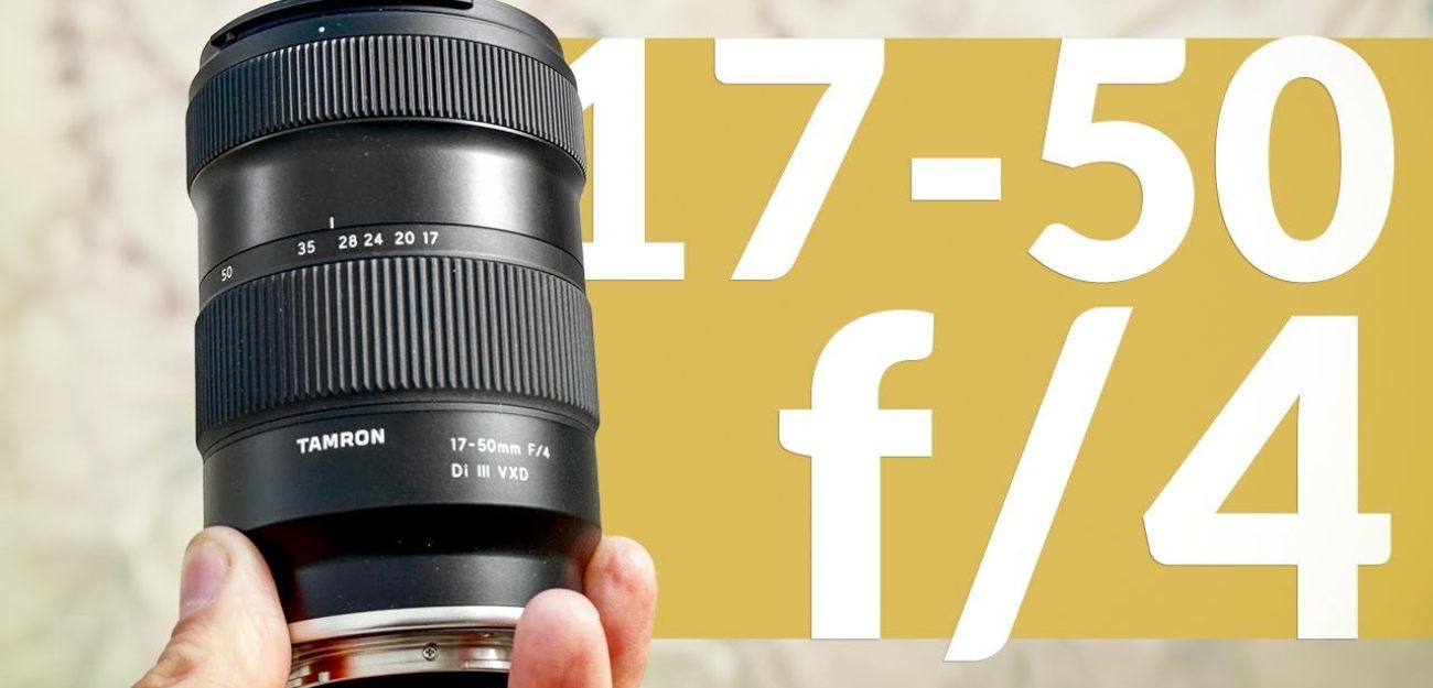 Tamron 17 50mm f 4 Di III VXD Full frame UNIQUE lens review