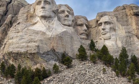 Custer Mt  Rushmore