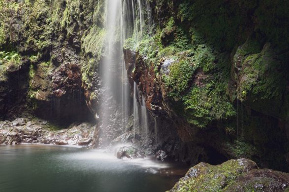 The Caldeir� o Verde Waterfall