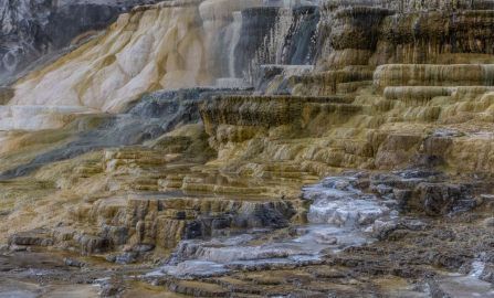 Gardiner Yellowstone NP Mammoth Hot Springs