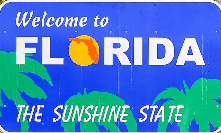 Louisiana to Florida