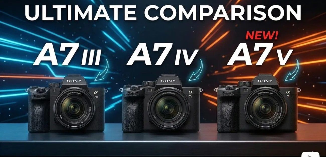 Sony A7 III vs A7 IV vs A7 V The ULTIMATE Comparison 2026