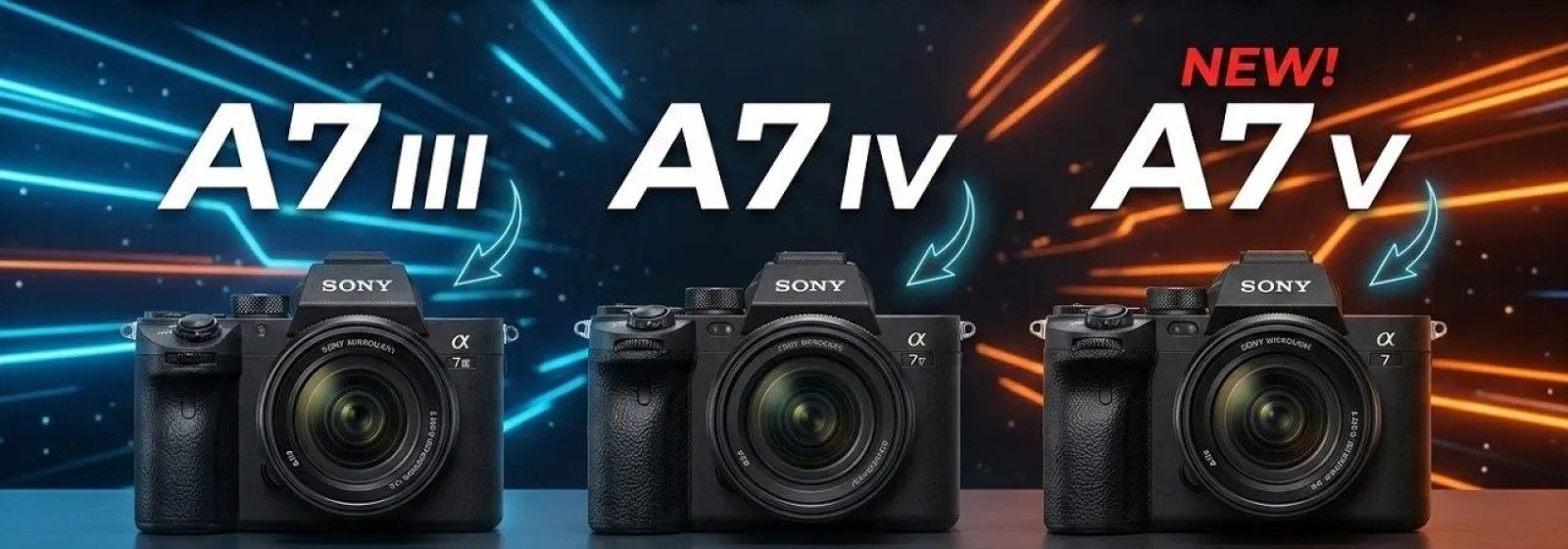 Sony A7 III vs A7 IV vs A7 V The ULTIMATE Comparison 2026