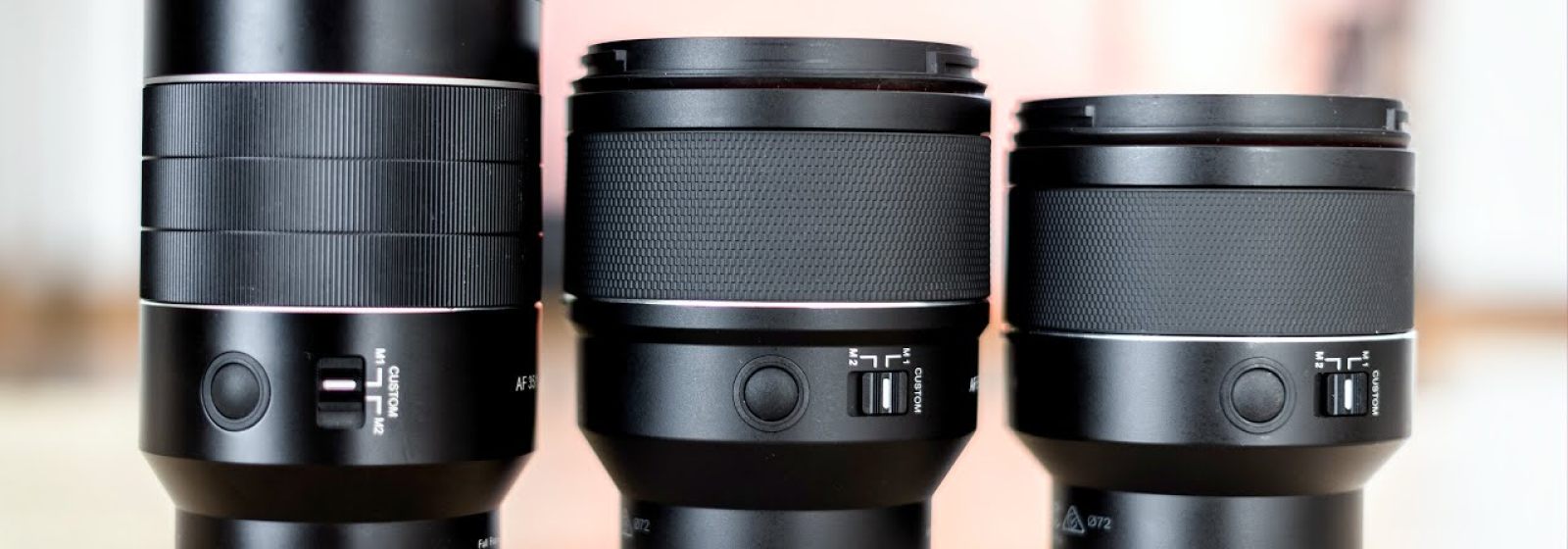 Samyang 35  50  85 mm f 1 4 Mark II 3 Lenses Review