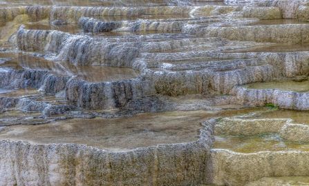 Gardiner Yellowstone NP Mammoth Hot Springs 2